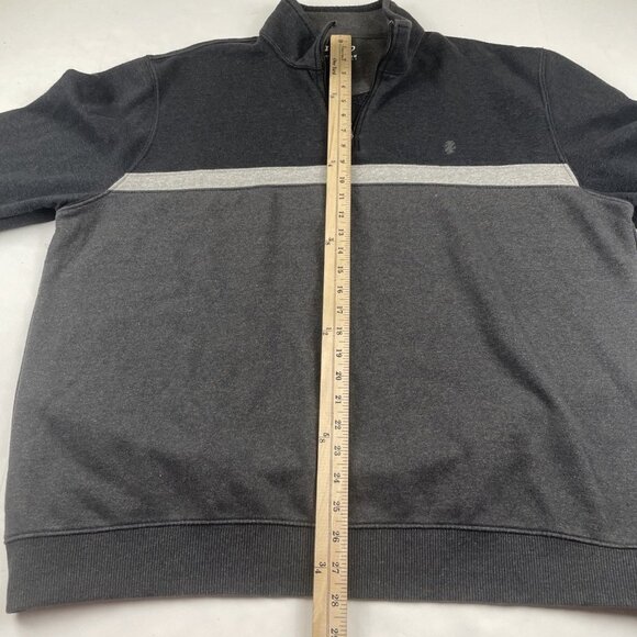IZOD Advantage Performance Stretch 1/4 Zip Sweater Men’s XXL Black Active Golf - Picture 5 of 9